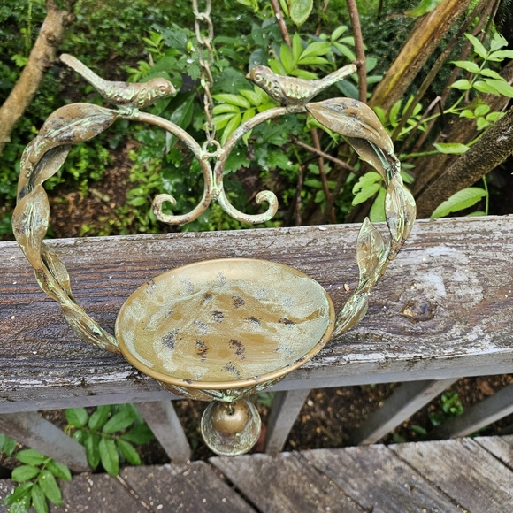 Decorative Metal Birdfeeder Bell Chime - Picture 6 of 12